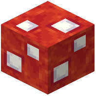 Dusted Red Mushroom Block