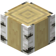 Edge Cut Birch Log