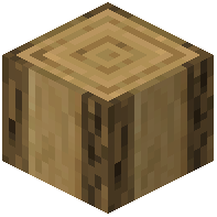 Edge Cut Oak Log