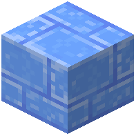 Etched Blue Ice Bricks