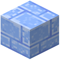 Etched Packed Ice Bricks