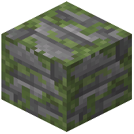 Flat Mossy Stone Bricks Tiles