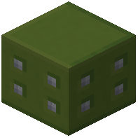 Green Concrete Pillar