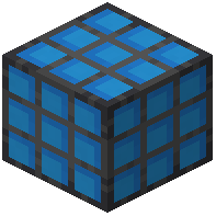 Grid Light Blue Concrete