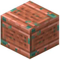 Inscribed Raw Copper Block
