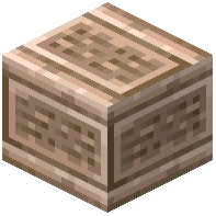 Inscribed Raw Iron Block