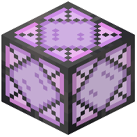 Large Diamond Magenta Stained Glass