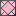 Large Diamond Pink Stained Glass Pane