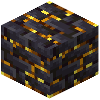 Layed Gilded Blackstone Bricks