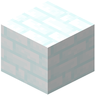 Layed Snow Block Bricks
