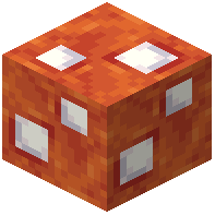 Light Dusted Red Mushroom Block