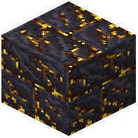 Massive Gilded Blackstone Bricks