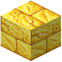 Massive Raw Gold Block Bricks