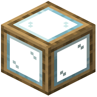 Oak Bordered Glass