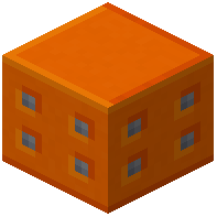 Orange Concrete Pillar