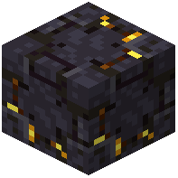 Overlapping Gilded Blackstone Tiles