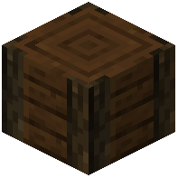 Planked Dark Oak Log