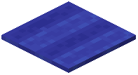 Rectangle Blue Carpet