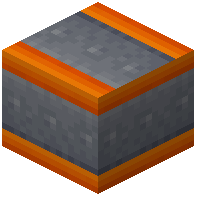 Reinforced Orange Concrete