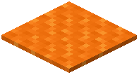 Ribbled Orange Carpet