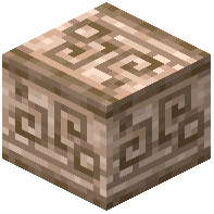 Runic Carved Raw Iron Block