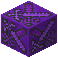 Shrunken Purple Glazed Terracotta