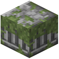 Simple Mossy Cobblestone Pillar