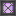 Small Magenta Stained Glass Pane