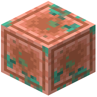 Smooth Inlayed Raw Copper Block