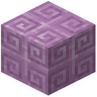 Spiraled Purpur Block