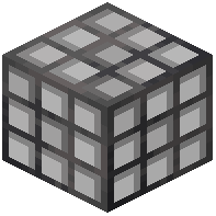 Square Black Stained Glass