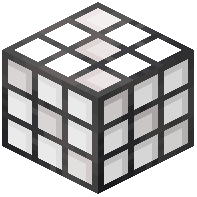 Square White Stained Glass