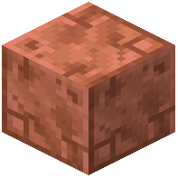 Stacked Waxed Copper Block