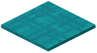 Stringed Cyan Carpet