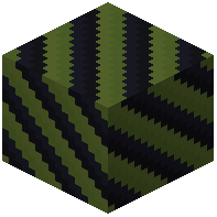 Striped Green Concrete