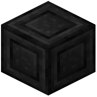 Thick Inlayed Coal Block
