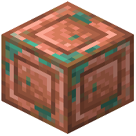 Thick Inlayed Raw Copper Block