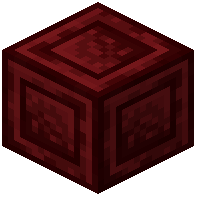 Thick Inlayed Red Nether Bricks