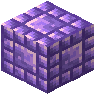 Tiled Bordered Amethyst Block