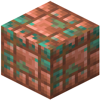 Tiled Bordered Raw Copper Block