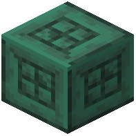 Tiled Dark Prismarine Column