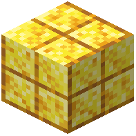 Tiled Raw Gold Block