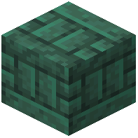 Tiny Layered Dark Prismarine Slabs