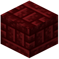 Tiny Layered Red Nether Bricks Slabs