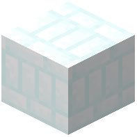 Tiny Layered Snow Block Bricks