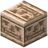 Unamused Raw Iron Block