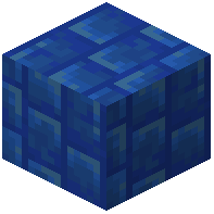 Vertical Disordered Lapis Block Bricks