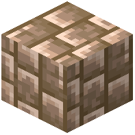 Vertical Disordered Raw Iron Block Bricks