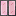 Vertical Stiped Pink Stained Glass Pane