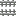 Zippered Iron Bars